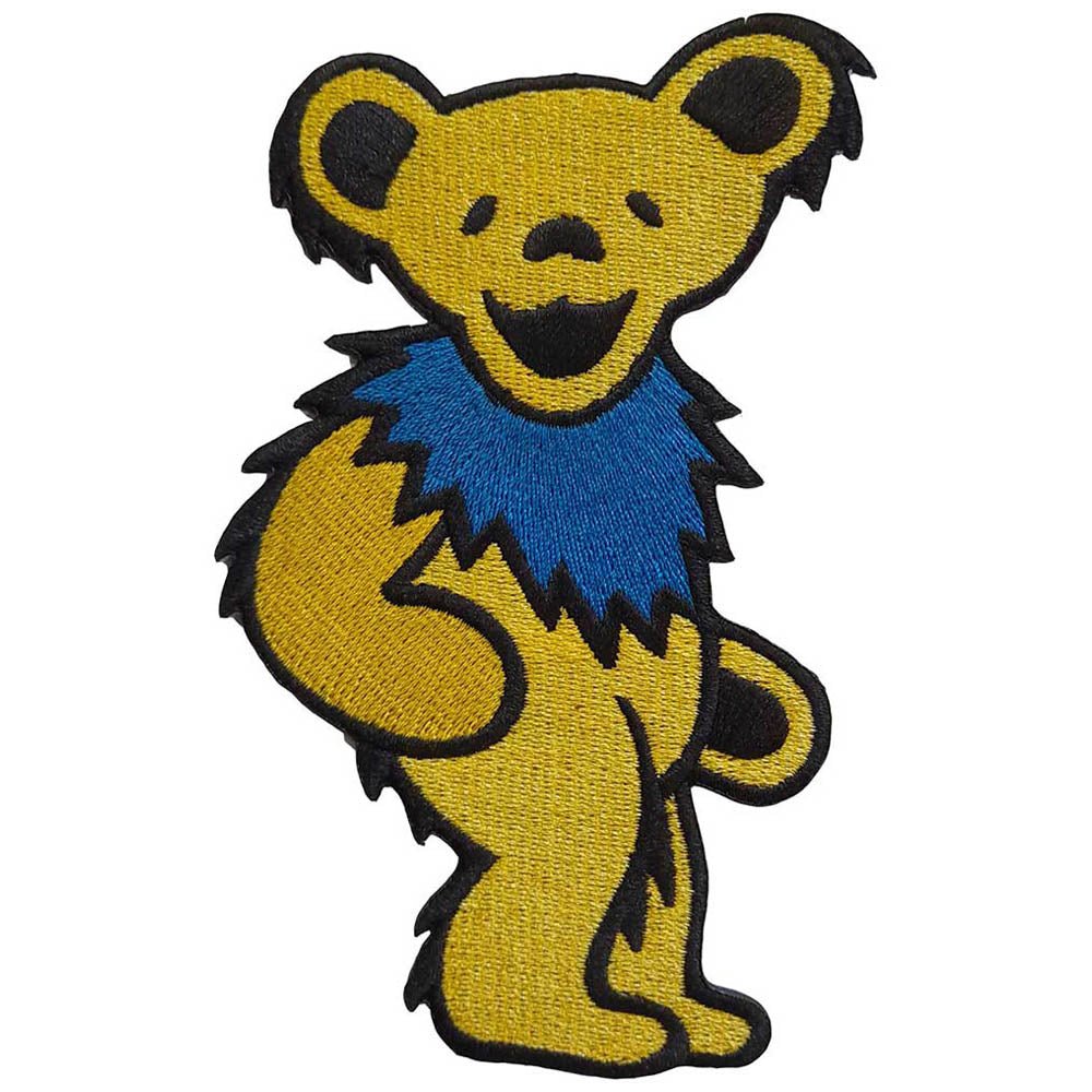 GRATEFUL DEAD グレイトフルデッド - Yellow Dancing Bear / ワッペン - PGS